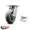 Service Caster 6 Inch Kingpinless Thermoplastic Rubber Wheel Swivel Caster with Swivel Lock SCC SCC-KP30S620-TPRRD-BSL - alternate 2